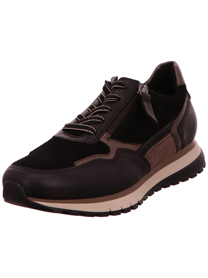 Sneaker Low in schwarz