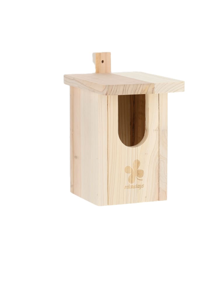 Nistkasten in Natur - (B)15 x (H)25 x (T)21,5 cm