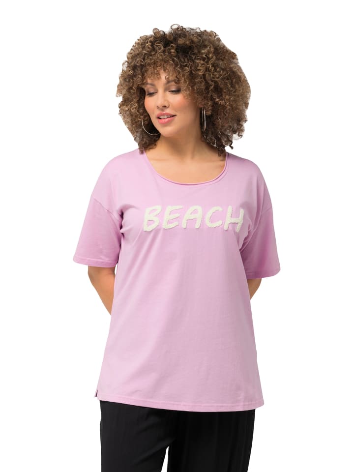 Shirt in hellviolett