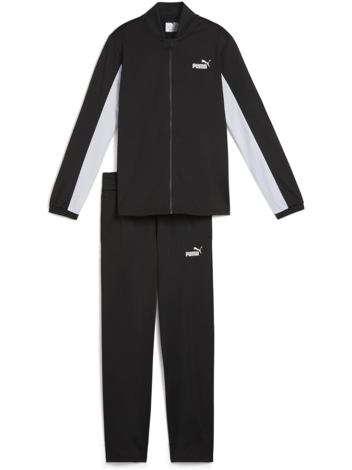 Trainingsanzug "Poly Baseball Suit B" in Schwarz