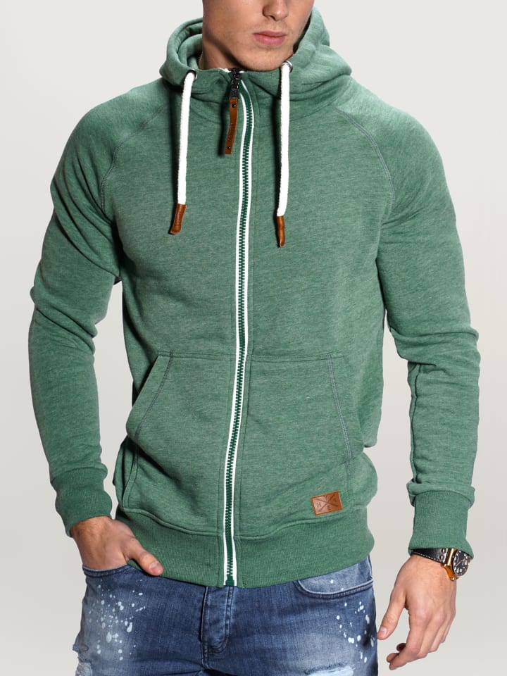 Sweatjacke BHTANSER in grün