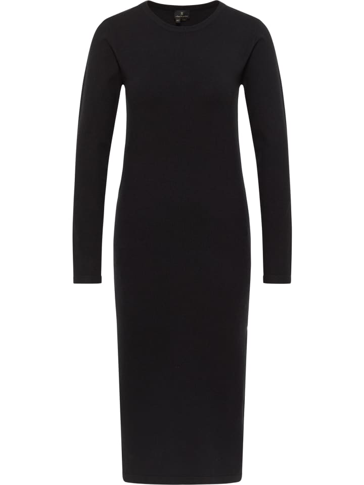 Damen Strickkleid in Schwarz