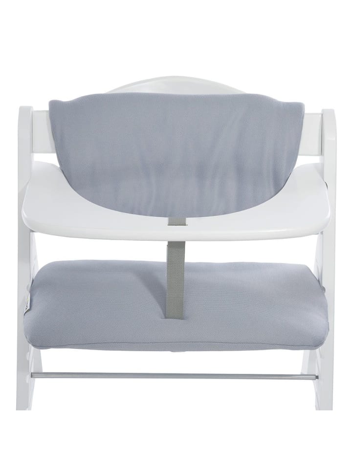 Hochstuhlauflage Deluxe - Stretch Grey in grau
