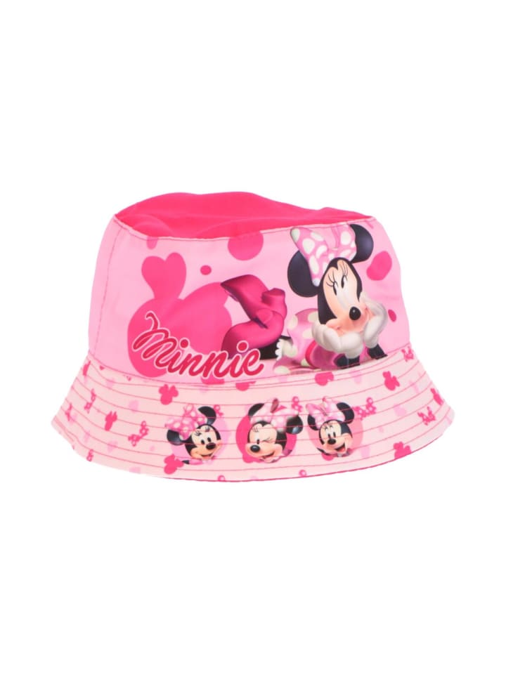 Disney Minnie Mouse Sonnenhut für Kinder UV-Schutz Fischerhut in Mehrfarbig