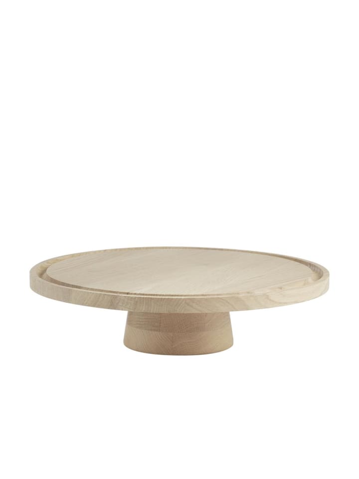 Servier- und Tortenplatte VALO in beige - Ø 32 cm, H: 8,5 cm