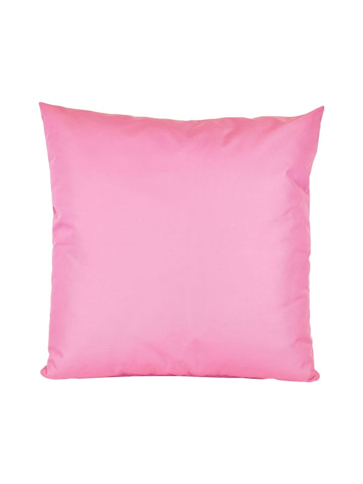 1x Outdoor Kissenhülle 45x45cm Uni in Rosa