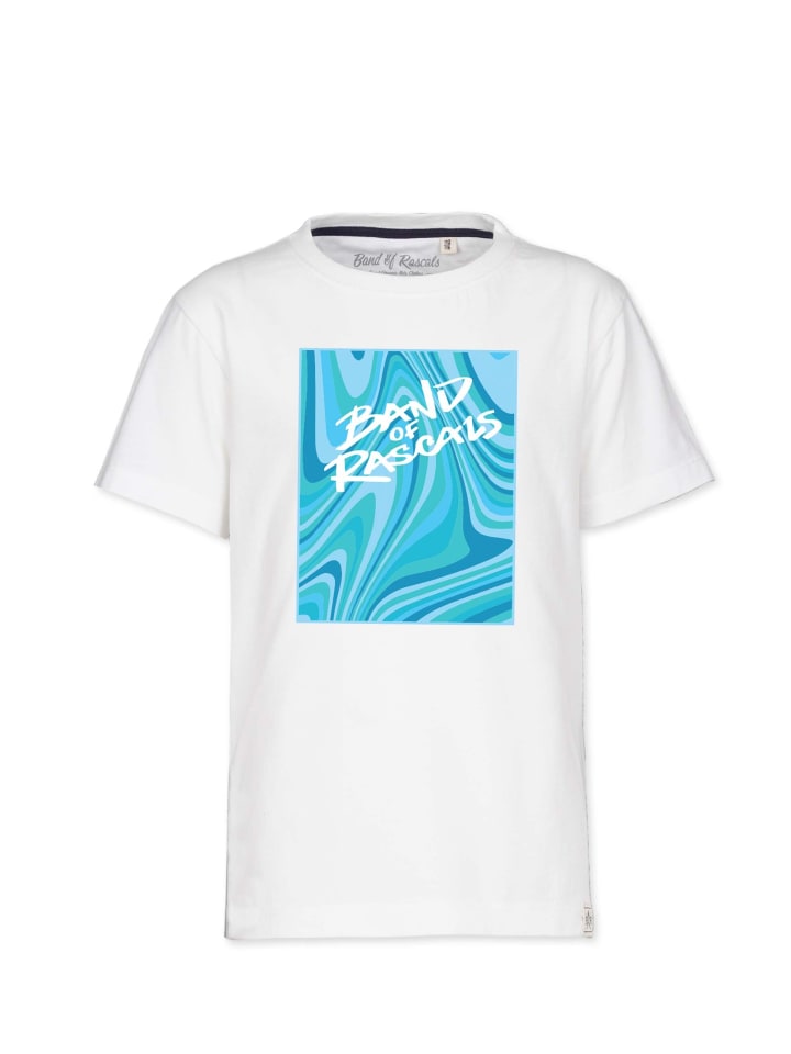 T-Shirt " Ocean " in white