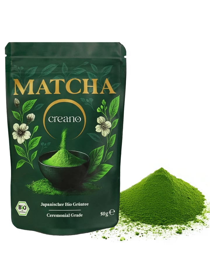 Creano Bio Matcha Tee Ceremonial 50g – Exklusiver Blend aus Japan