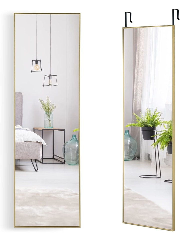 Wandspiegel 37 x 120cm in Gold