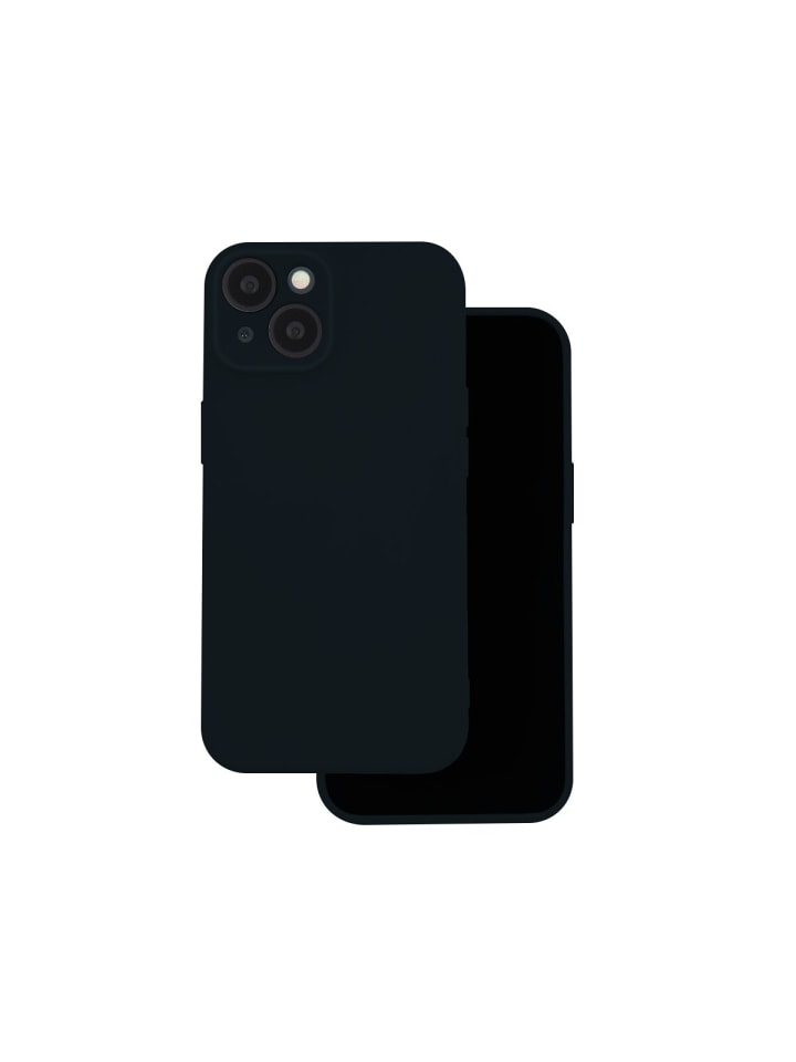 TFO Silicon kompatibel mit iPhone 17 Pro Max schwarz Handyhülle in schwarz