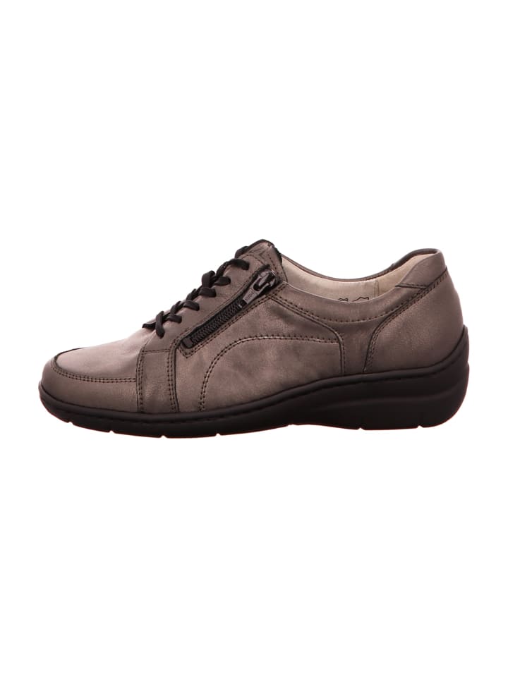 Komfort Schnürschuhe in Braun