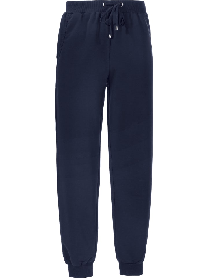 Sweat Freizeithose, lang in marine