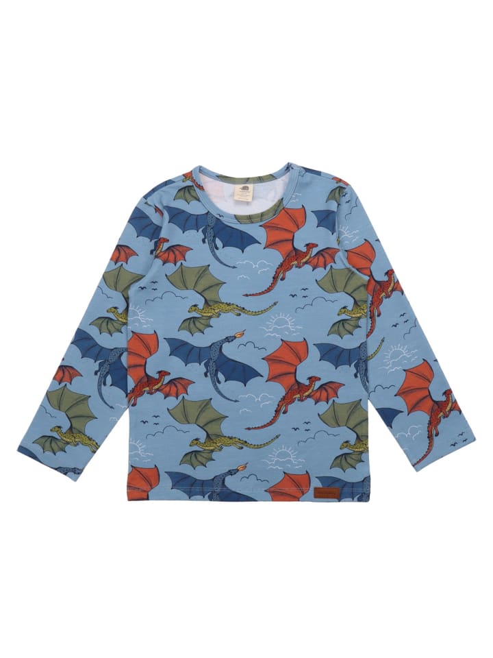 Langarmshirt Colorful Dragon-Shirt