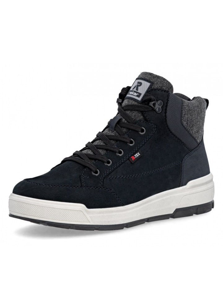 Schnürstiefel in Blau