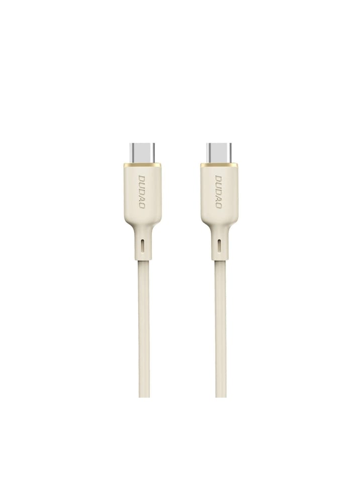 SmartPhone - Ladekabel - Dudao L7SCC USB-C – USB-C-Kabel – Beige in Beige