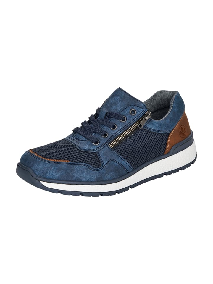 Sportliche Schnürschuhe in Blau