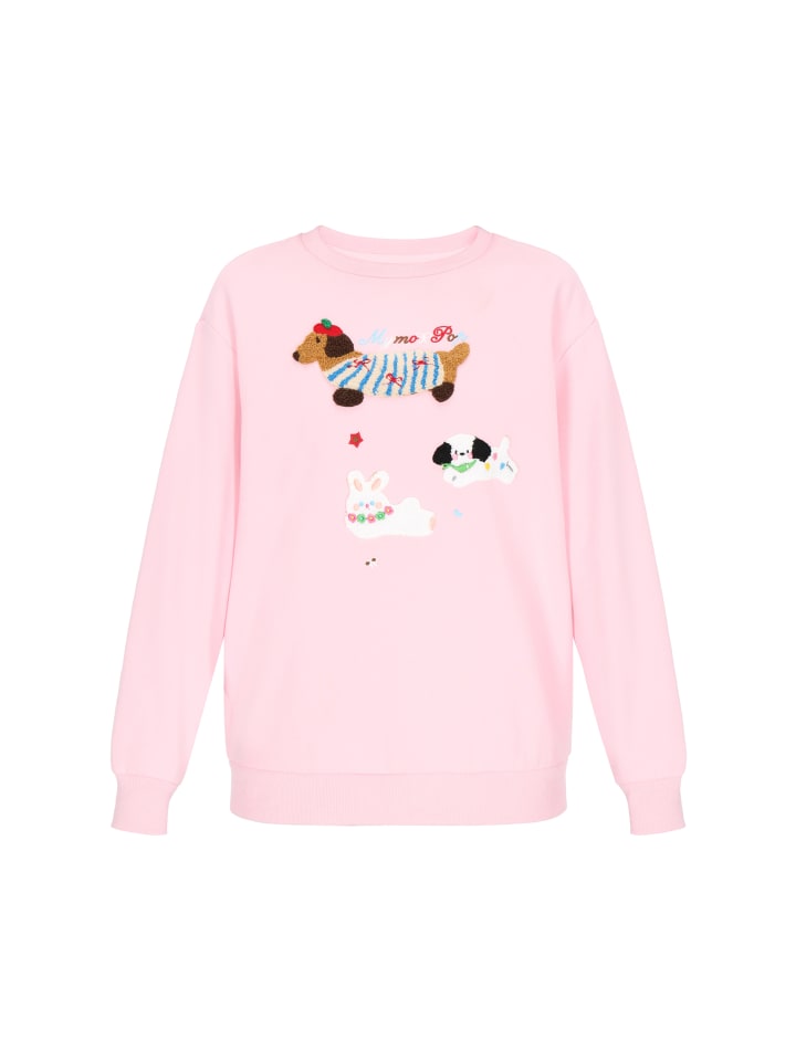 Women Sweatshirt in light rose