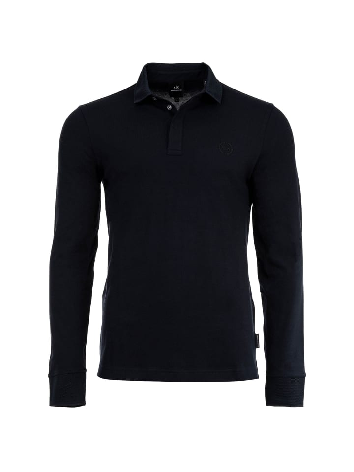 Poloshirt in Marine