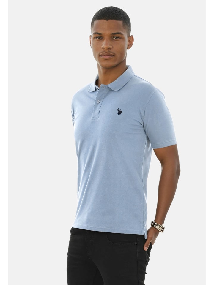 Poloshirt USArrchie Grösse in Hellblau