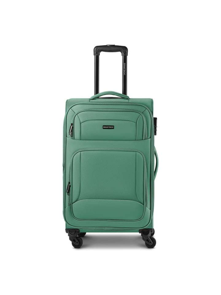 Edition 04 4 Rollen Trolley 67 cm mit Dehnfalte eukalyptus