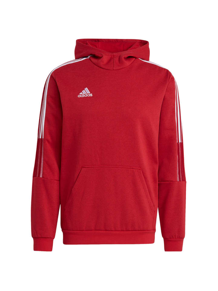 adidas Tiro 21 Sweat Hoody in Rot