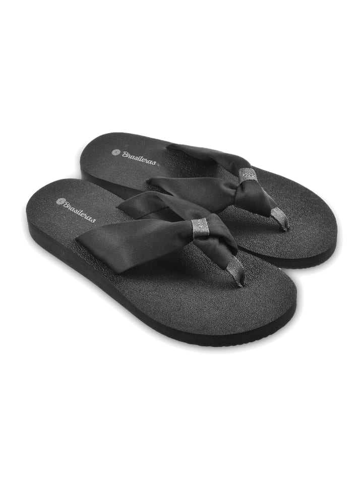 Zehentrenner "Nudo" in Schwarz