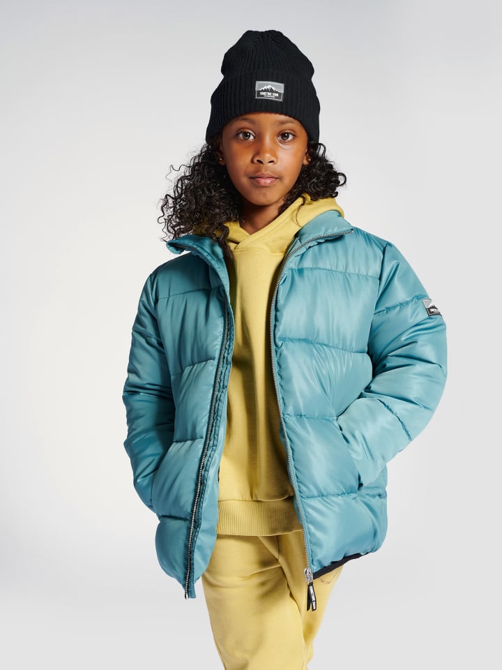 Reißverschluss Jacke Reflektierend Logo Ststhor Kinder in EVERGREEN