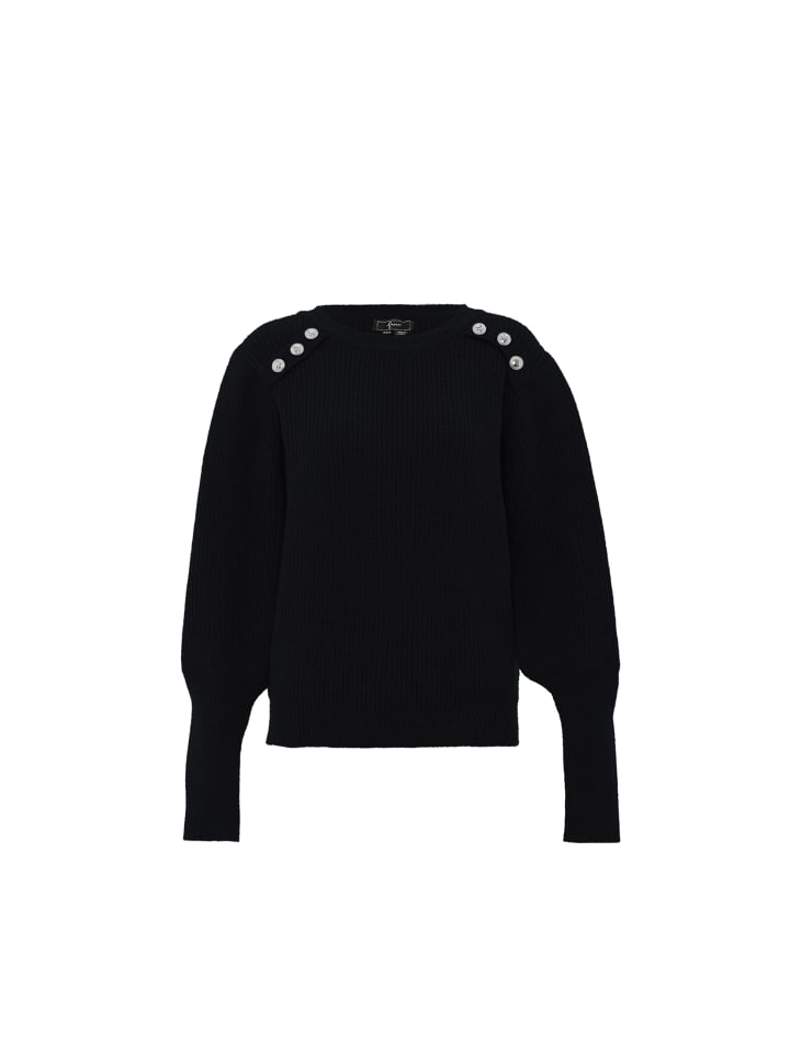 Damen Strickpullover in SCHWARZ