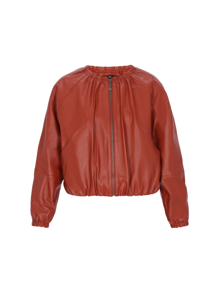 Women Jacket in brick red