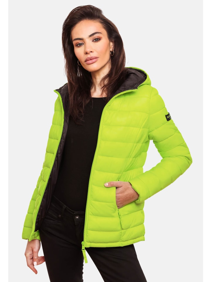 Marikoo Steppjacke Lucy in Neon Green | kaufen günstig limango