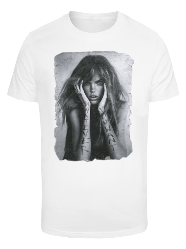 T-Shirt in white