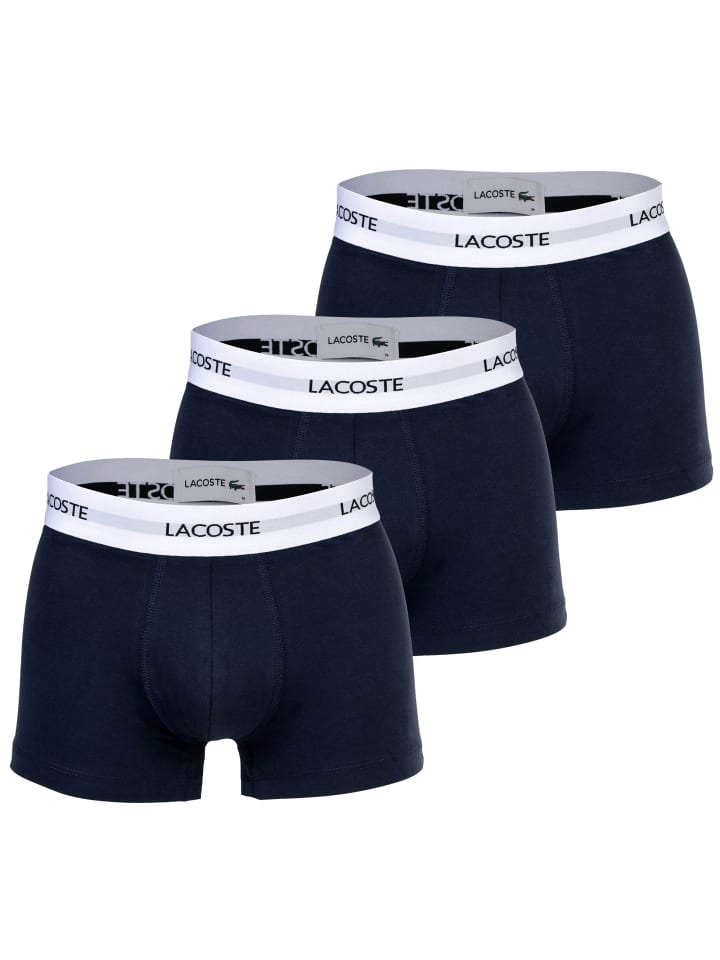 Boxershort 3er Pack in Dunkelblau
