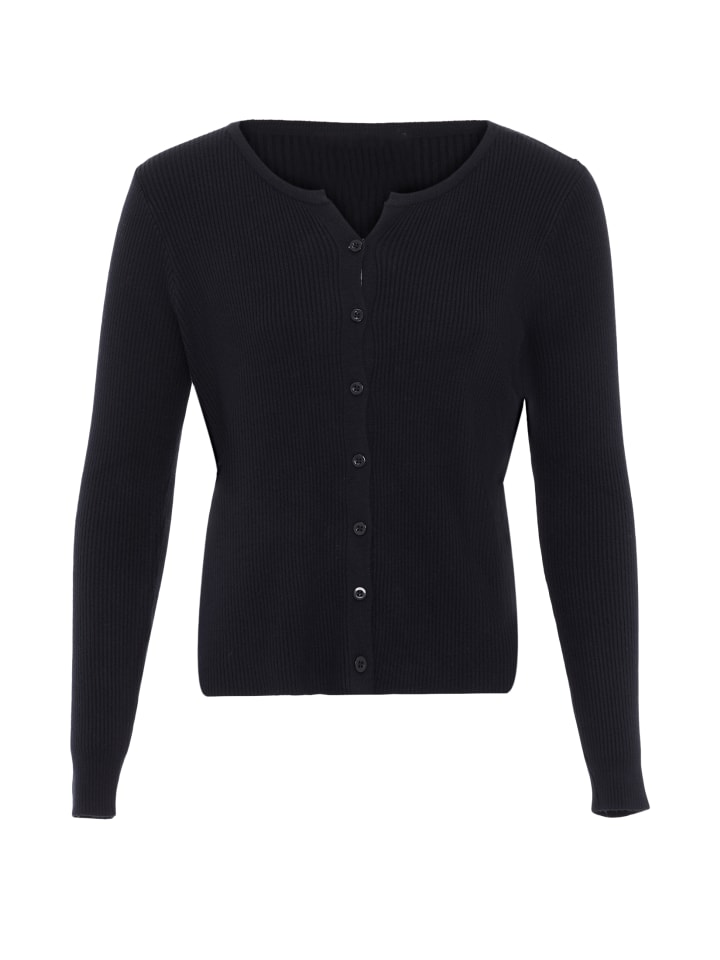 Damen Strickjacke in Schwarz