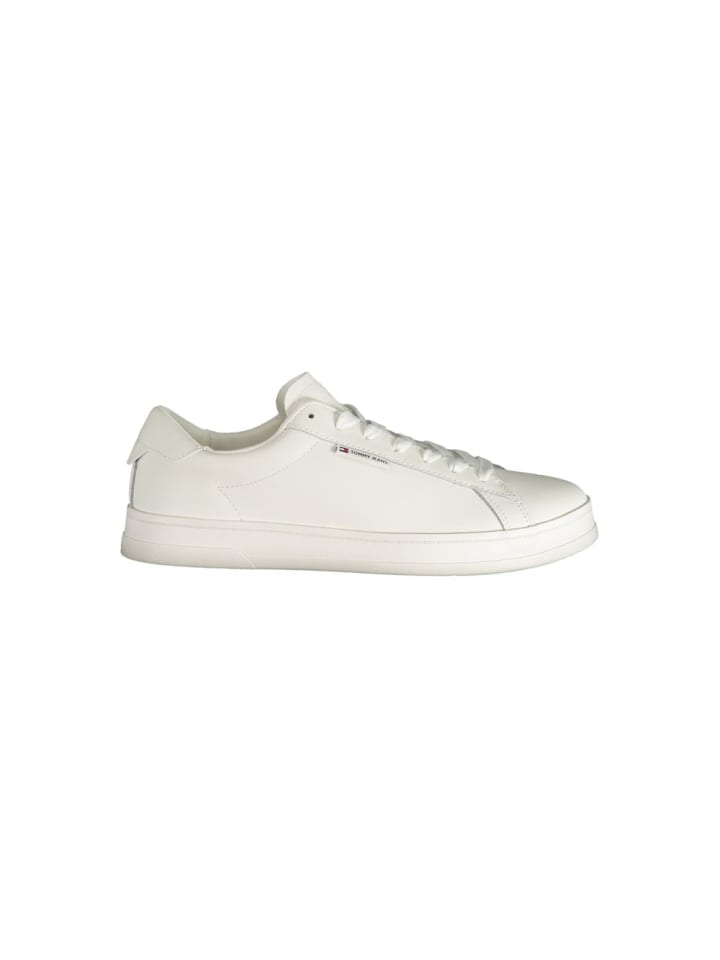 Weiß Polyurethan Herren Sneaker