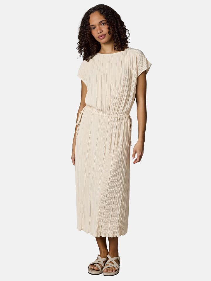 Plisseekleid Galit YOUMODO in Ecru