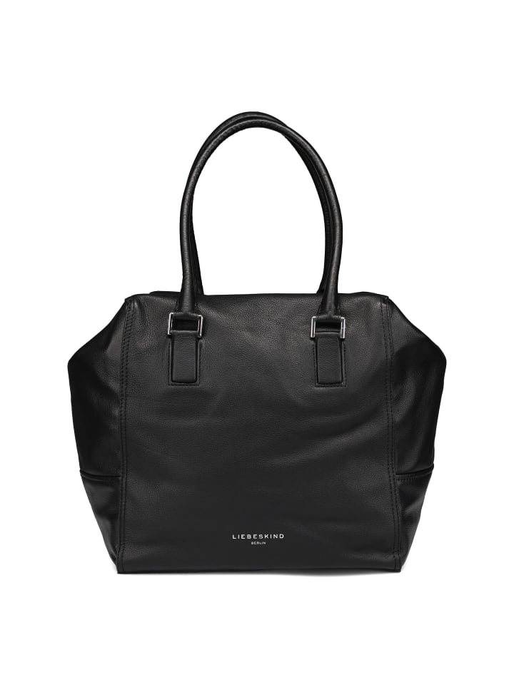 Kayla Schultertasche Leder 29 cm black