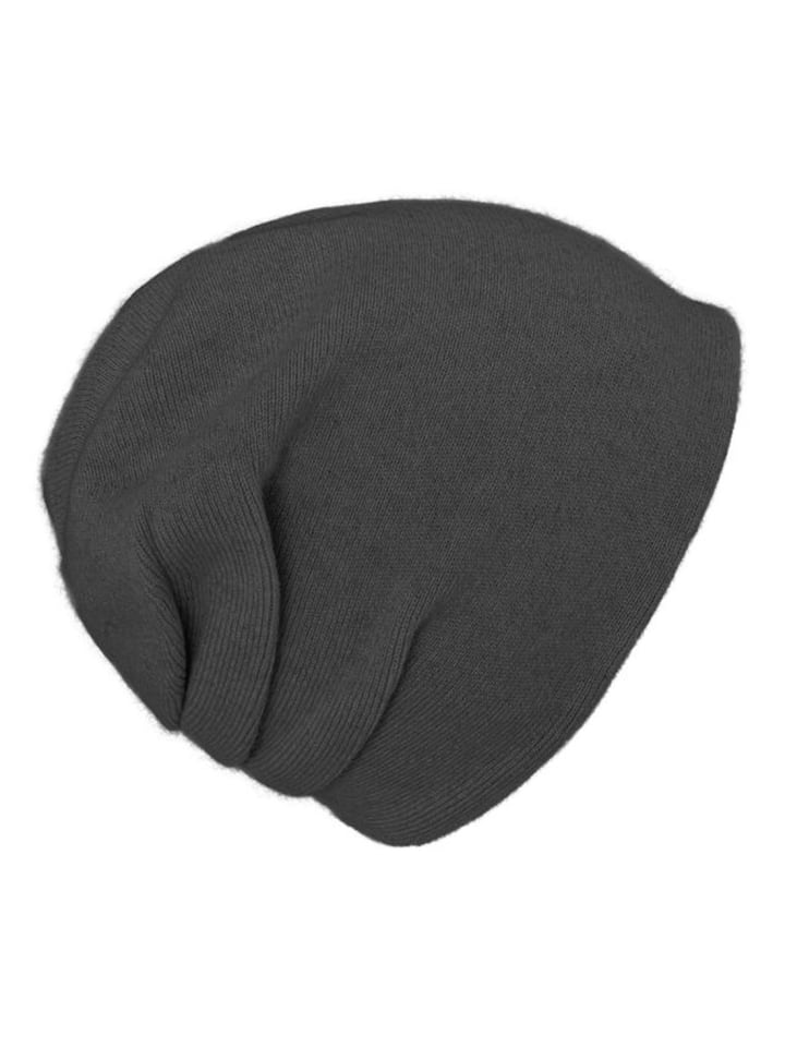 Strickmütze in grau