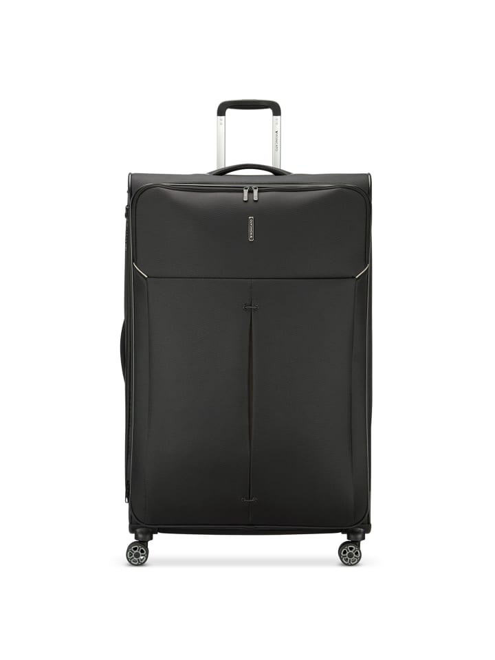 Ironik 2.0 4 Rollen Trolley 90 cm mit Dehnfalte schwarz