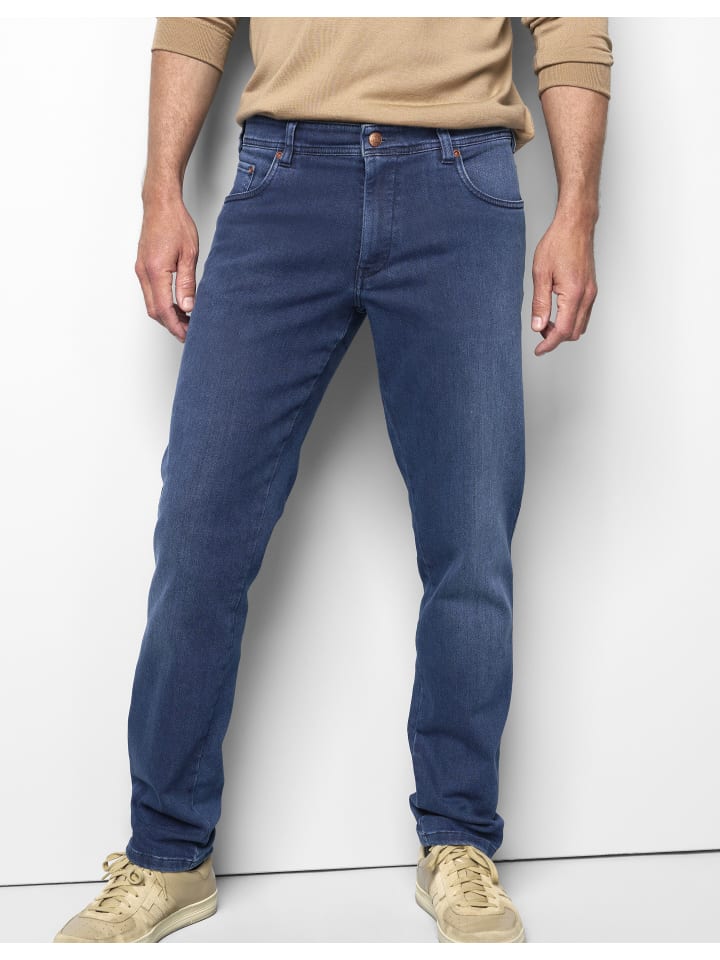 Chinohose M5 Five 9-6294 in dark blue stone