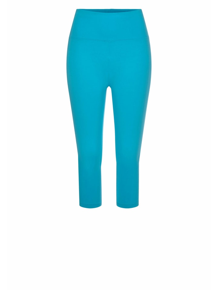 Caprileggings in türkis