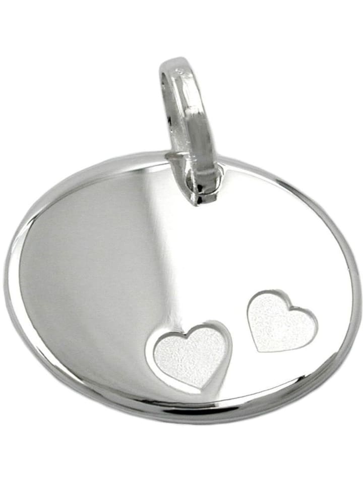 Anhänger 21x17mm Silber 925 in silber