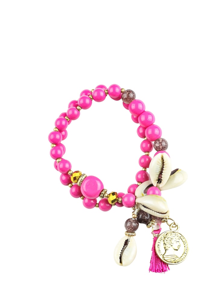 Armband " Bangalore " in pink