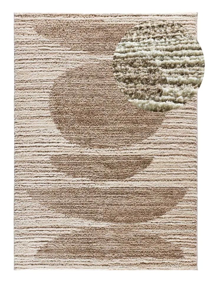 Hochflor-Teppich LIMA in beige