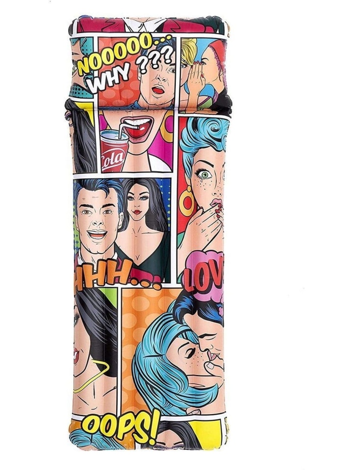 Pop Art Luftmatratze in Mehrfarbig ab 3 Jahre