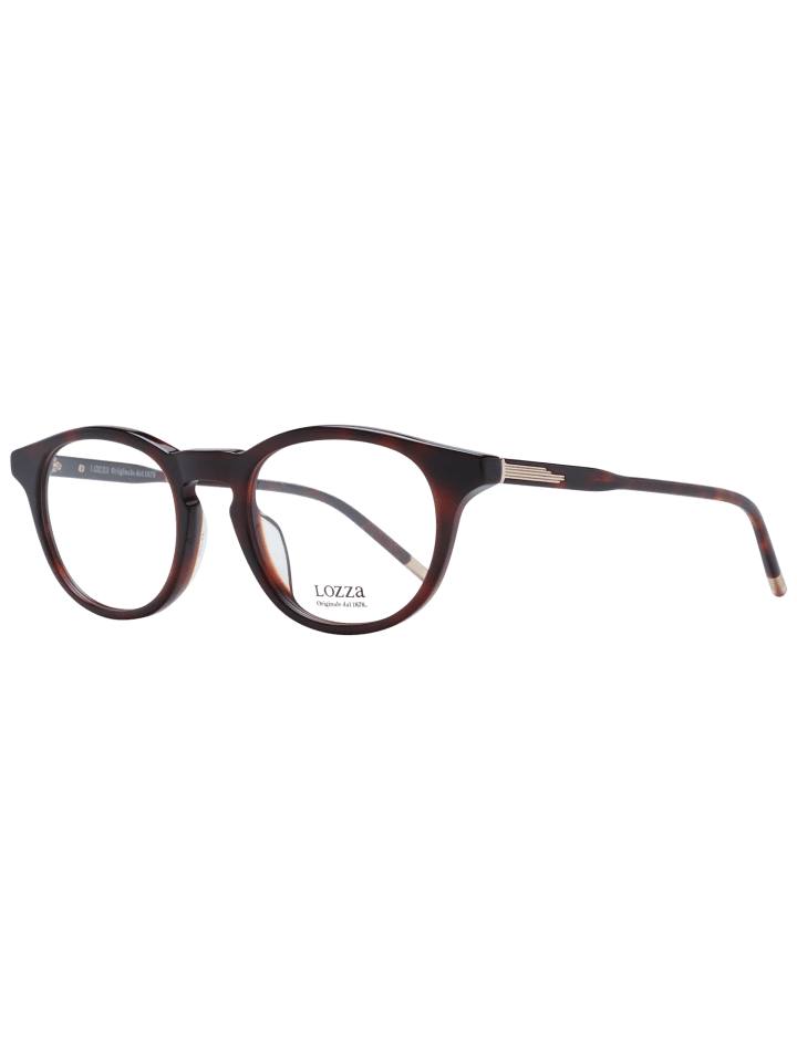Herren Optische Fassungen Rund Braun