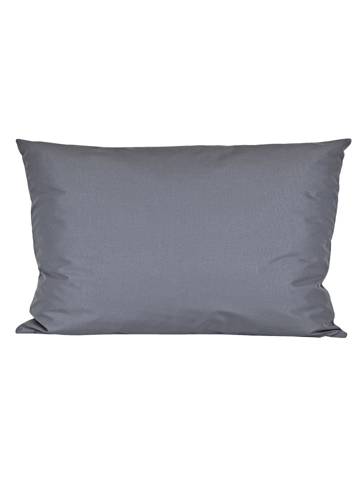 Outdoor Dekokissen 40x60cm inkl. XXL Füllung in Blaugrau
