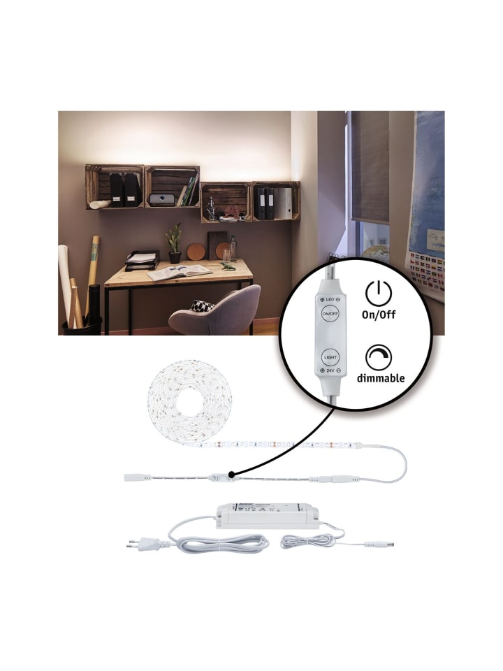 SimpLED Power LED Strip Neutralweiß Komplettset