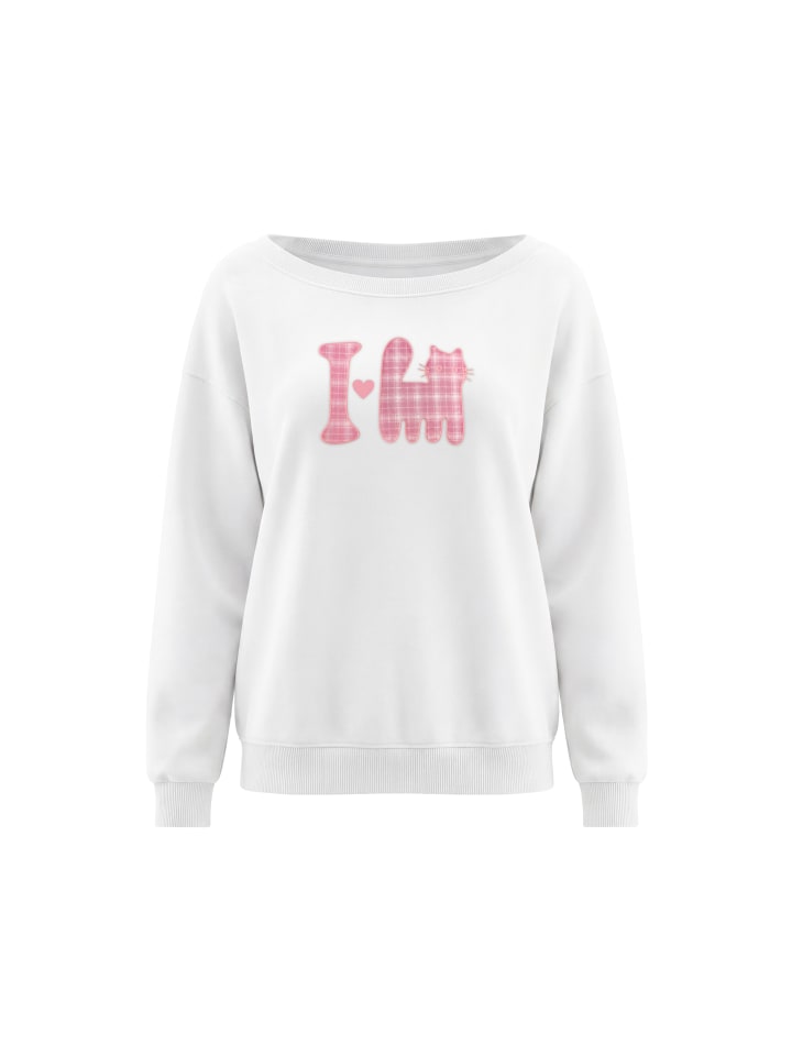 Women Sweatshirt in White