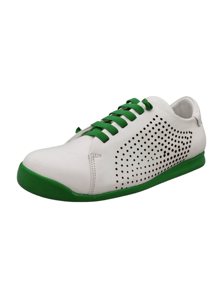 Komfort Schnürschuhe in Weiß