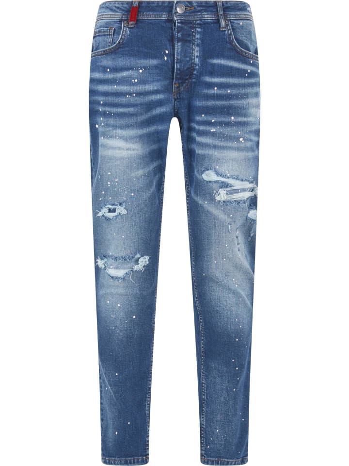 Slim Fit in mid blue